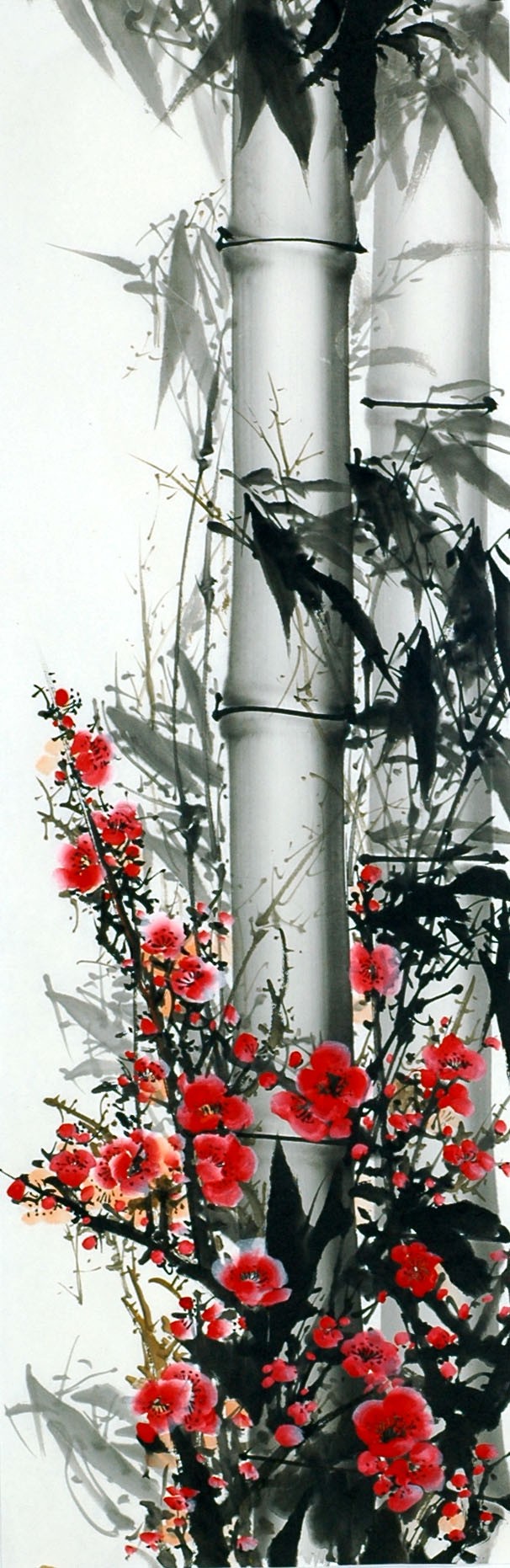Chinese Flowers&Trees Painting - CNAG013680