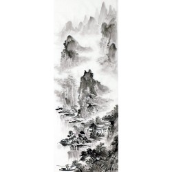 Chinese Landscape Painting - CNAG013689