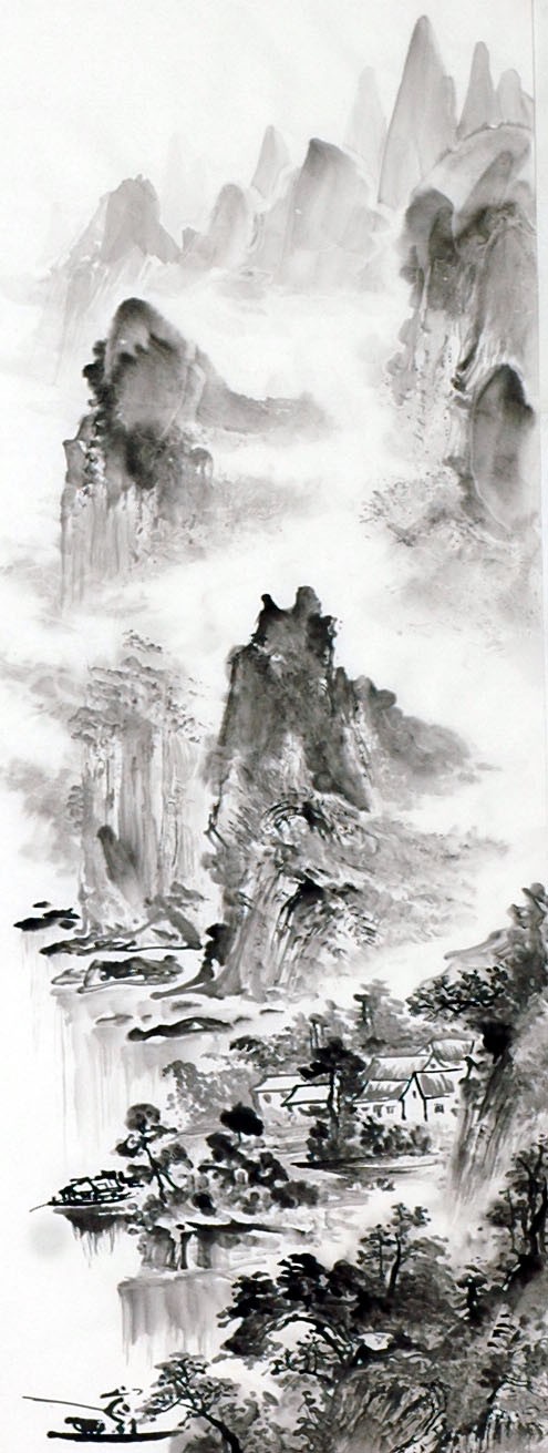 Chinese Landscape Painting - CNAG013689
