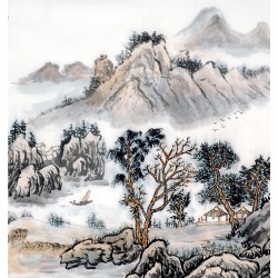 Chinese Landscape Painting - CNAG013723