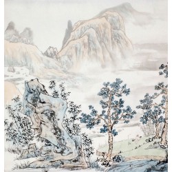 Chinese Landscape Painting - CNAG013767
