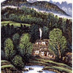 Chinese Landscape Painting - CNAG013770