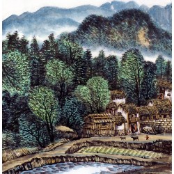 Chinese Landscape Painting - CNAG013773