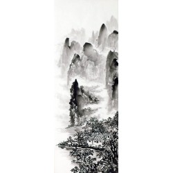 Chinese Landscape Painting - CNAG013778