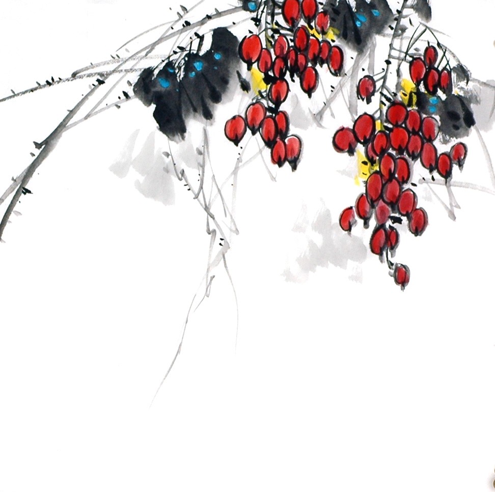 Chinese Flowers&Trees Painting - CNAG013791