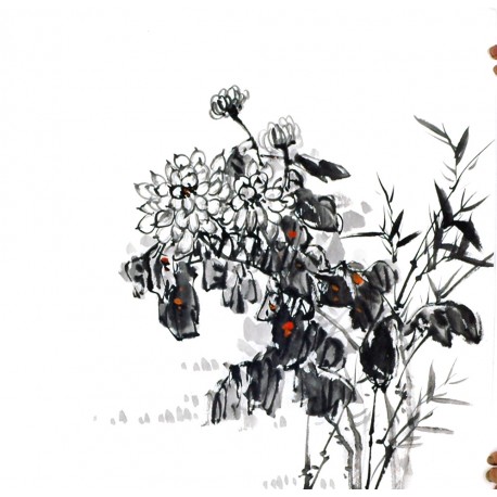 Chinese Flowers&Trees Painting - CNAG013801