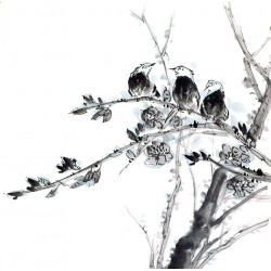 Chinese Flowers&Trees Painting - CNAG013802