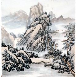 Chinese Landscape Painting - CNAG013805