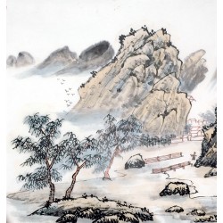 Chinese Landscape Painting - CNAG013809