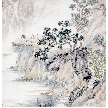 Chinese Landscape Painting - CNAG013810