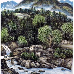 Chinese Landscape Painting - CNAG013812