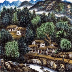 Chinese Landscape Painting - CNAG013817