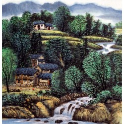 Chinese Landscape Painting - CNAG013823