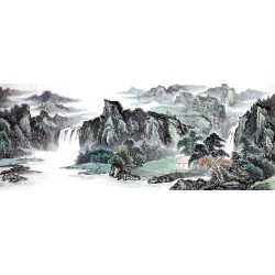 Chinese Landscape Painting - CNAG013825