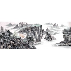 Chinese Landscape Painting - CNAG013826
