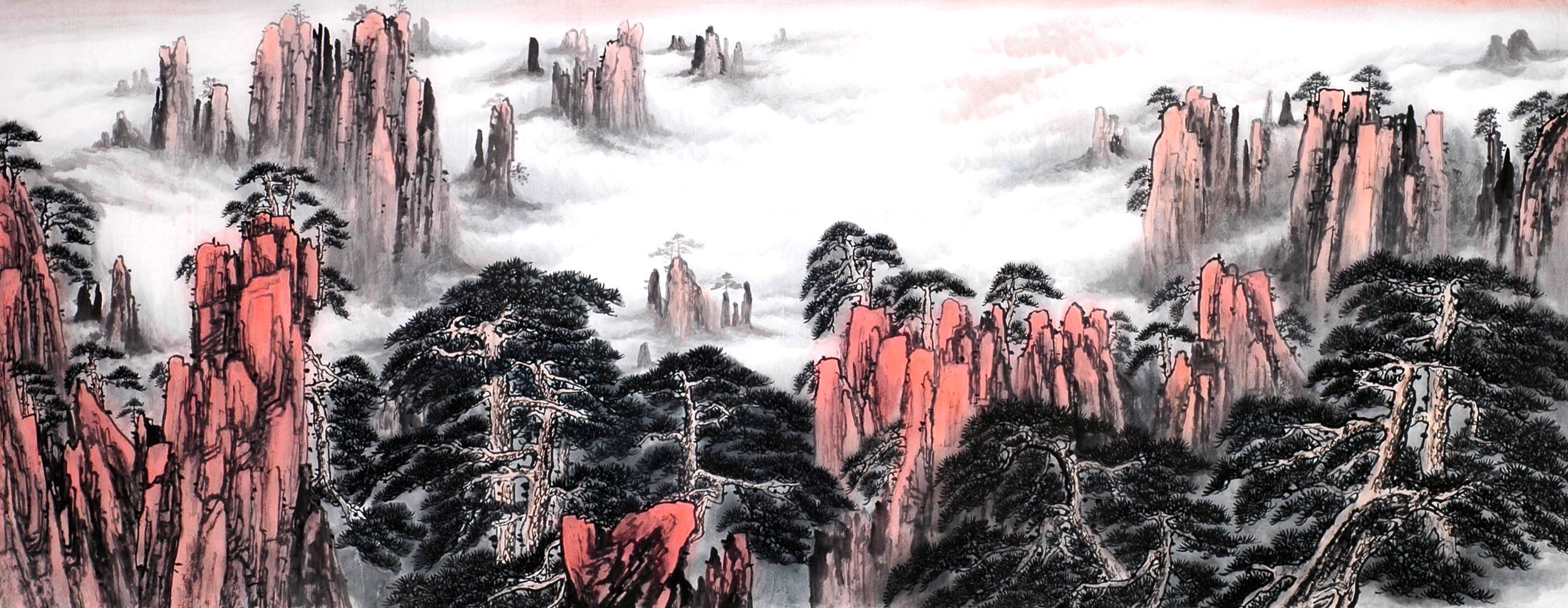 Chinese Landscape Painting - CNAG013833