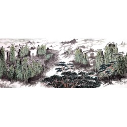 Chinese Landscape Painting - CNAG013835