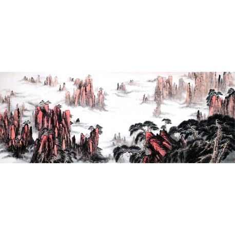 Chinese Landscape Painting - CNAG013836