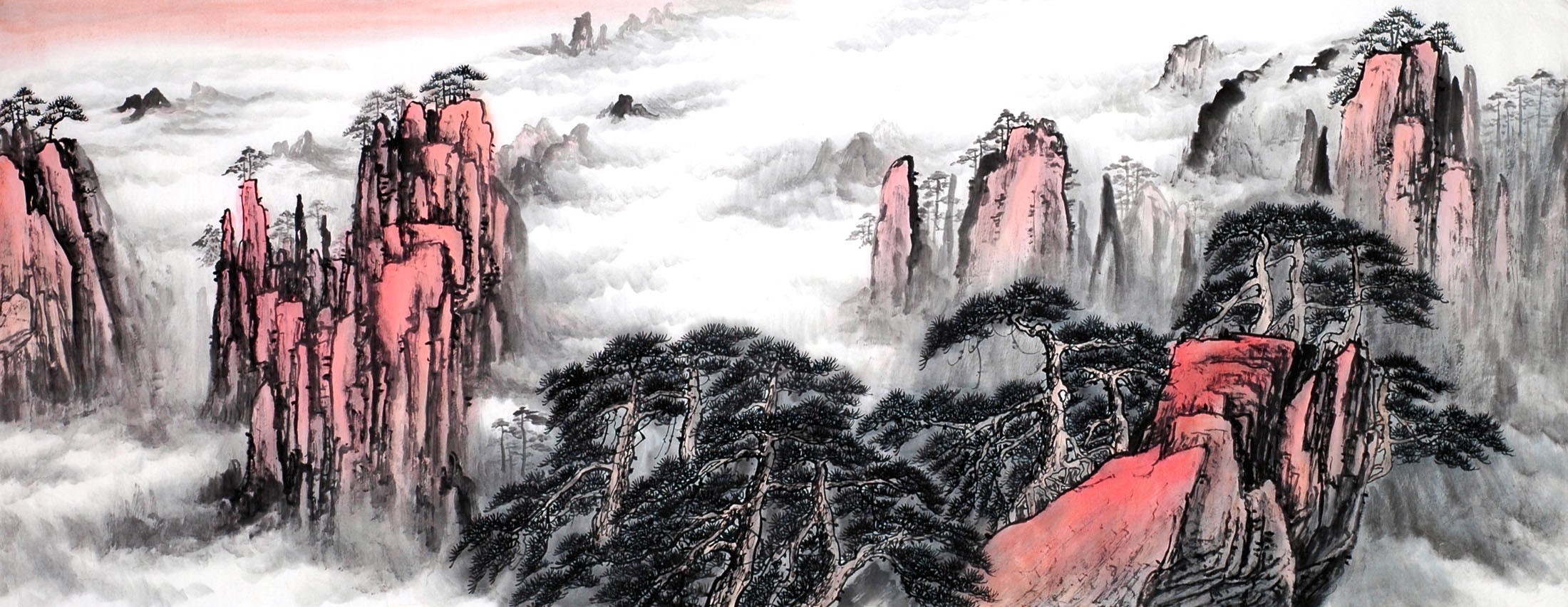 Chinese Landscape Painting - CNAG013838