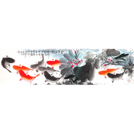 Chinese Fish Painting - CNAG013849