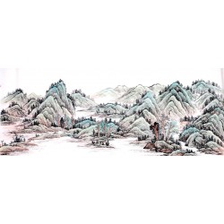 Chinese Landscape Painting - CNAG013852