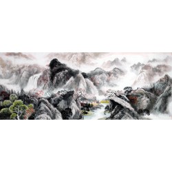 Chinese Landscape Painting - CNAG013853
