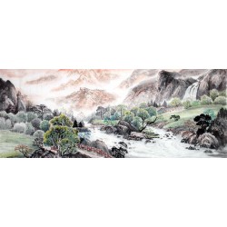 Chinese Landscape Painting - CNAG013854
