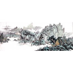 Chinese Landscape Painting - CNAG013855