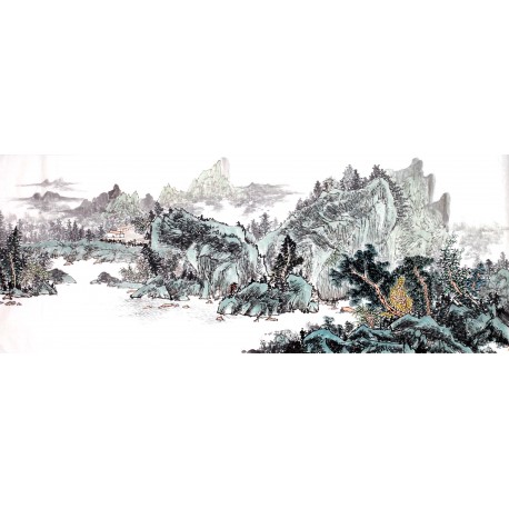 Chinese Landscape Painting - CNAG013855