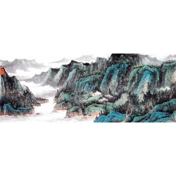 Chinese Landscape Painting - CNAG013856
