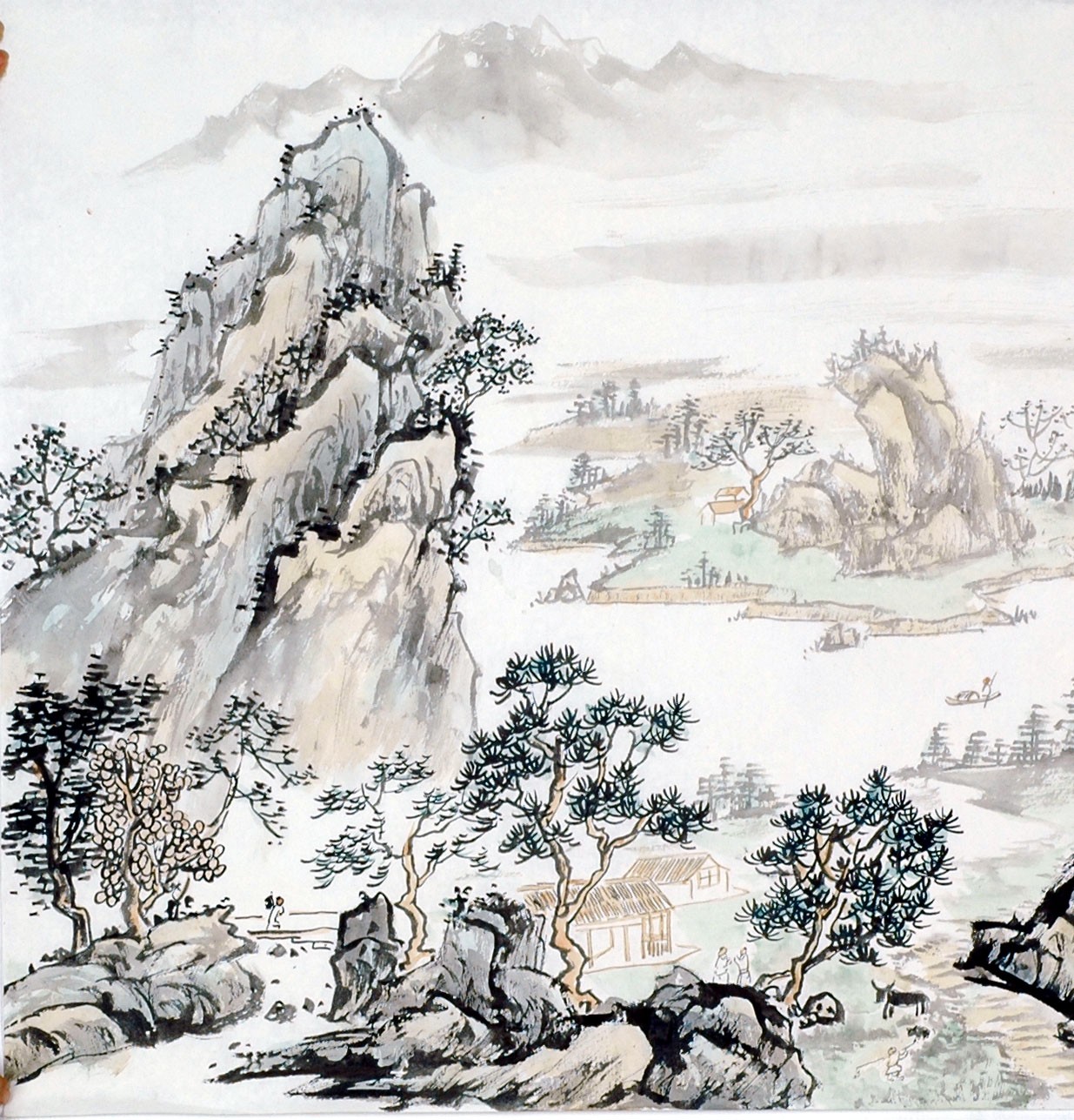 Chinese Landscape Painting - CNAG013861