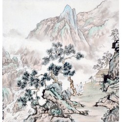 Chinese Landscape Painting - CNAG013862