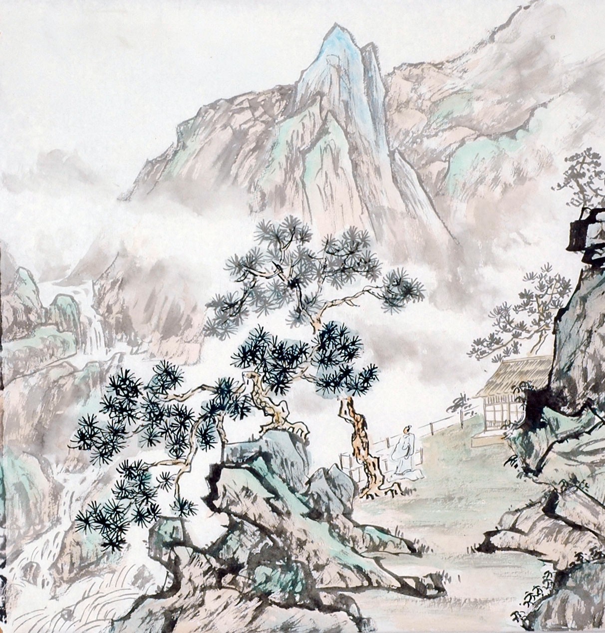 Chinese Landscape Painting - CNAG013862