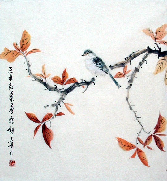 Chinese Flowers&Trees Painting - CNAG013863