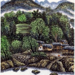 Chinese Landscape Painting - CNAG013864