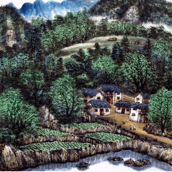 Chinese Landscape Painting - CNAG013865