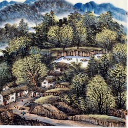 Chinese Landscape Painting - CNAG013869