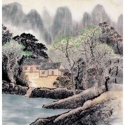 Chinese Landscape Painting - CNAG013870