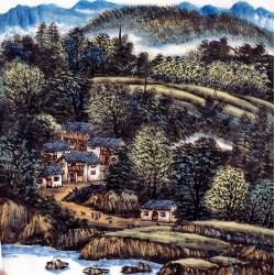 Chinese Landscape Painting - CNAG013874
