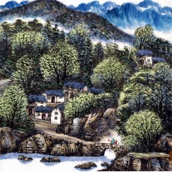 Chinese Landscape Painting - CNAG013875