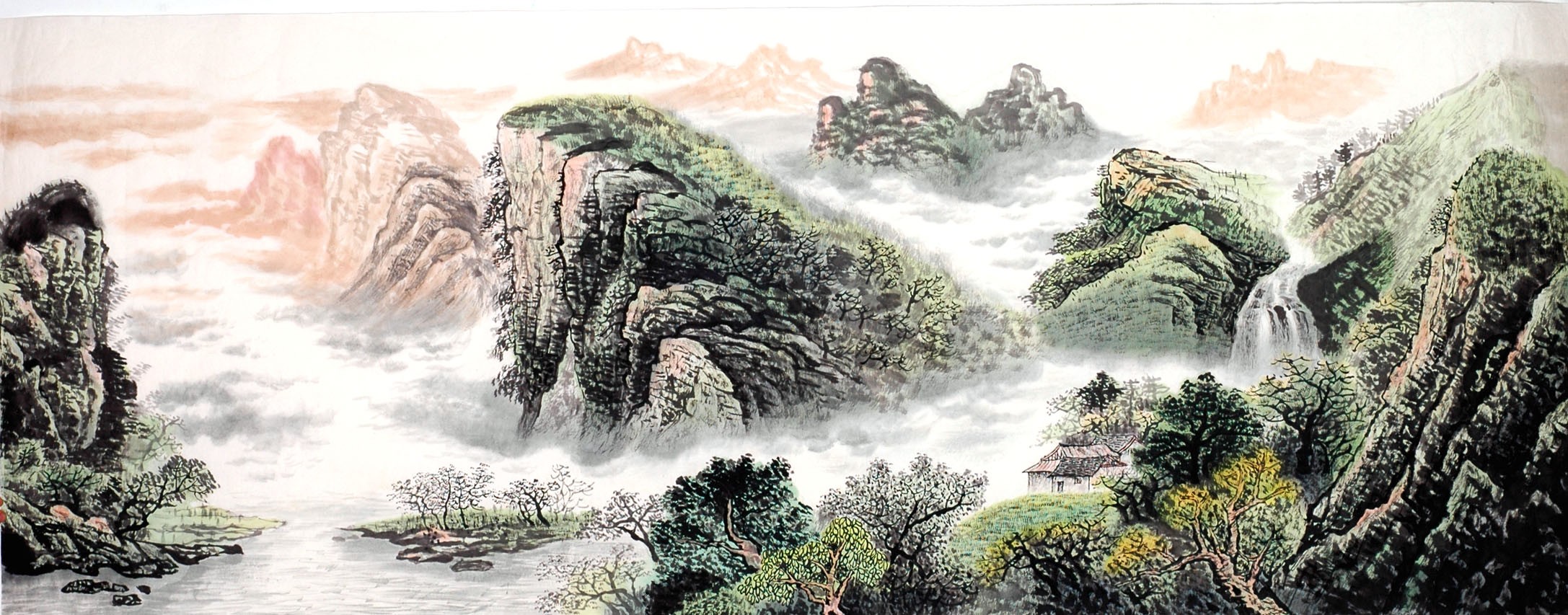 Chinese Landscape Painting - CNAG013880