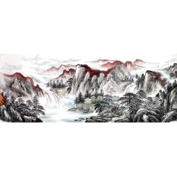 Chinese Landscape Painting - CNAG013881