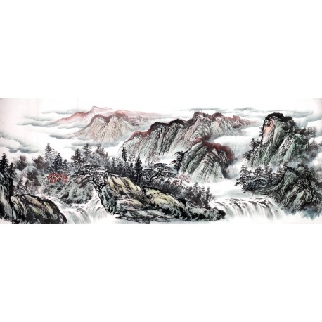 Chinese Landscape Painting - CNAG013886