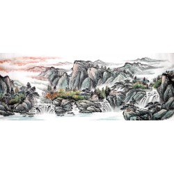 Chinese Landscape Painting - CNAG013887