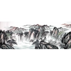 Chinese Landscape Painting - CNAG013888