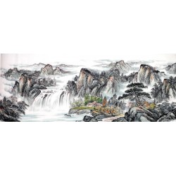 Chinese Landscape Painting - CNAG013889