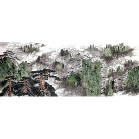 Chinese Landscape Painting - CNAG013890