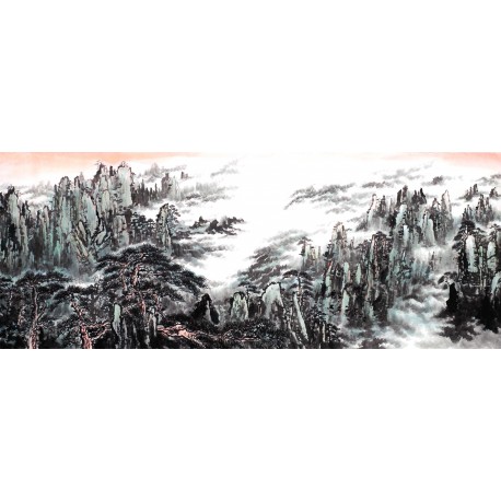 Chinese Landscape Painting - CNAG013892