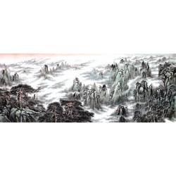 Chinese Landscape Painting - CNAG013893