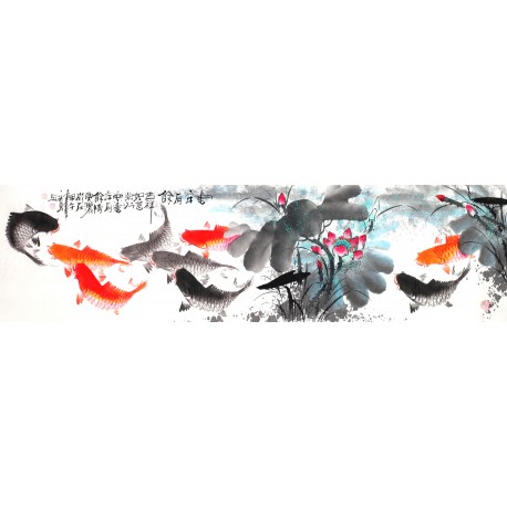 Chinese Fish Painting - CNAG013895
